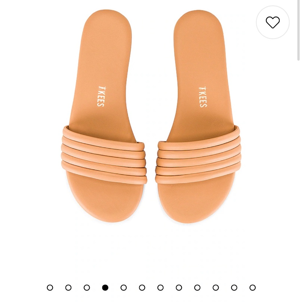 Tkees Serena Sandal size 6 in nude color.  EUC $50